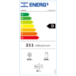 מקרר אינטגרלי FUJICOM פוג’יקום FJ-BINF410