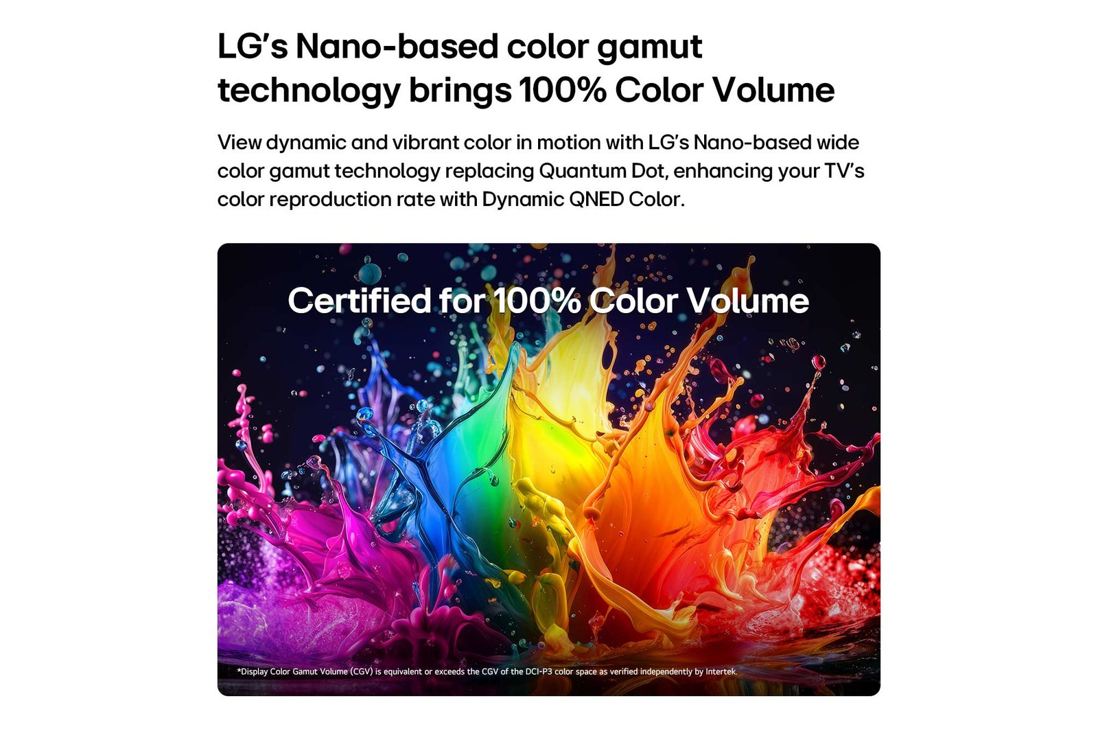 טלוויזיה LG אל ג’י 75QNED70B6T