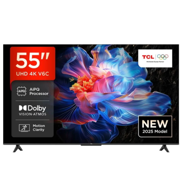טלוויזיה 55 אינץ’ TCL טי.סי.אל 55V6C