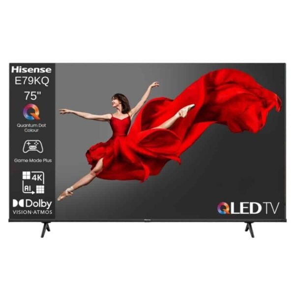 טלוויזיה 75 אינץ’ HISENSE הייסנס 75E79KQ