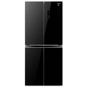 מקרר מקפיא תחתון 4 דלתות SHARP שרפ SJ8435BL