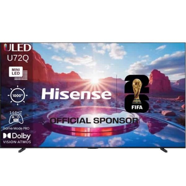 טלוויזיה 85 אינץ’ HISENSE הייסנס 85U72Q
