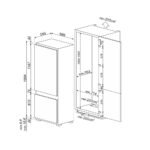 מקרר אינטגרלי SMEG סמג C875TNE