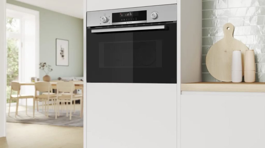 תנור אפיה בילד אין משולב מיקרוגל BOSCH בוש CMA585GS1