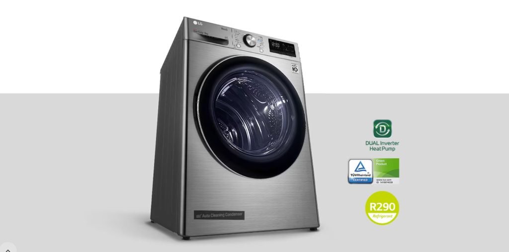מייבש כביסה פתח חזית LG אל ג’י FD1809GB