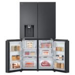מקרר מקפיא תחתון 4 דלתות LG אל ג’י GR-730BDIS