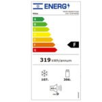 מקרר מקפיא עליון MIDEA מידאה HD-559FWEN 6353
