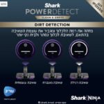 שואב אבק נטען SHARK שארק IP3253