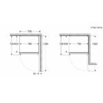 מקרר מקפיא תחתון BOSCH בוש KGN49VXCT