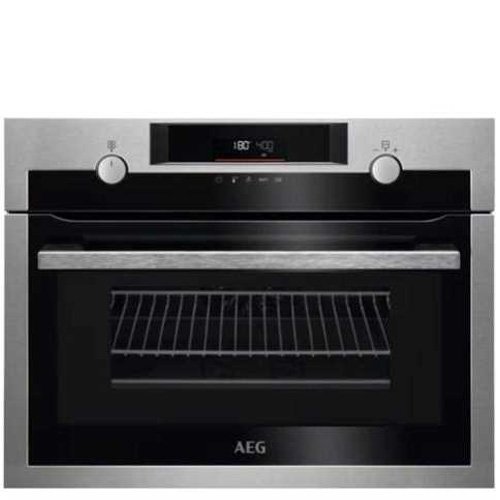 תנור אפיה בילד אין משולב מיקרוגל AEG אאג KME565060M