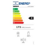 מקרר מקפיא עליון LENCO לנקו LDF-ETC206WH