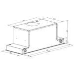 קולט אדים מתחת לארון LY VENT לי ונט LV-B-519