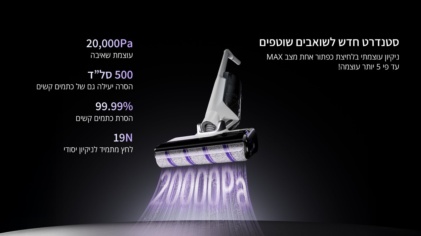 שואב שוטף NARWAL נרוואל S30 145331H