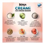 מכונת גלידה ביתית NINJA נינג’ה CREAMi Ice Cream Maker NC303