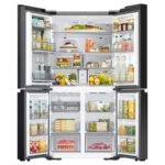 מקרר מקפיא תחתון 4 דלתות SAMSUNG סמסונג RF88DB9623SAH