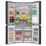 מקרר מקפיא תחתון 4 דלתות HISENSE הייסנס RQ72BK