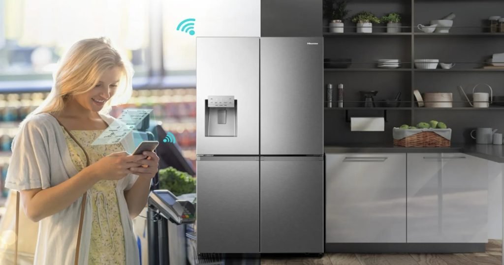 מקרר מקפיא תחתון 4 דלתות HISENSE הייסנס RQ760N4SASE