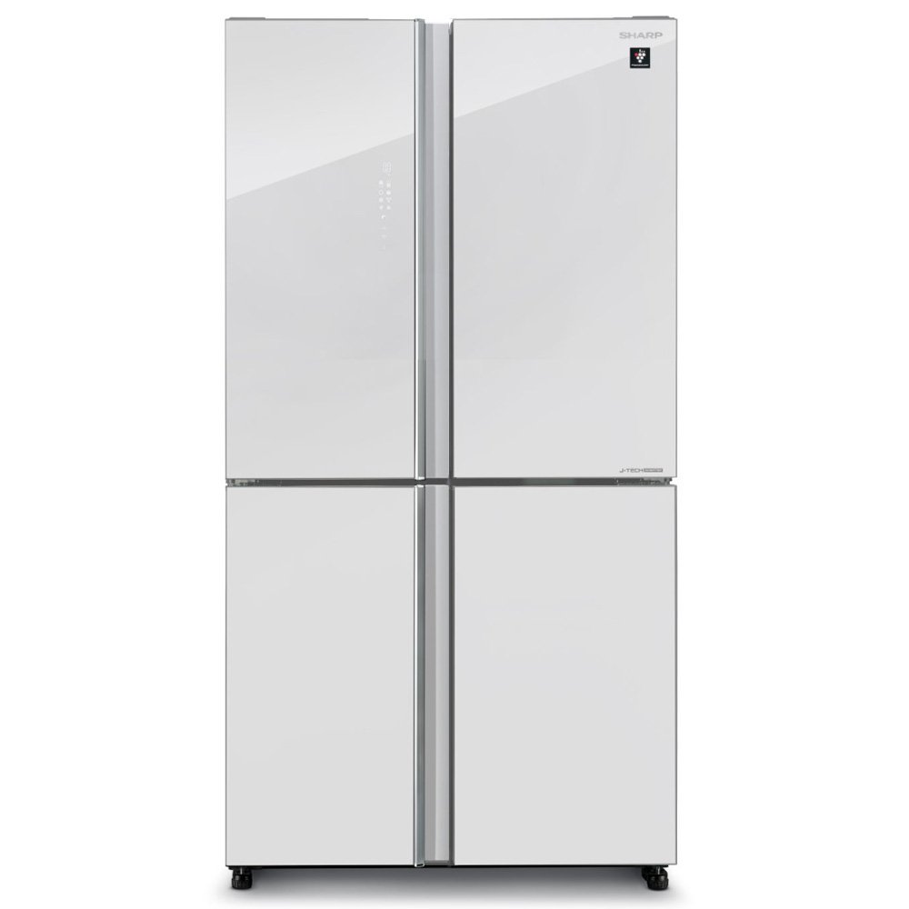 SJ-8960-WH מקרר מקפיא תחתון 4 דלתות SHARP שרפ SJ-8960-WH