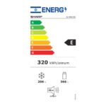 מקרר מקפיא תחתון 4 דלתות SHARP שרפ SJ-8960BK
