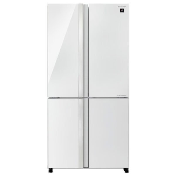 מקרר מקפיא תחתון 4 דלתות SHARP שרפ SJ-FSRN87-WH