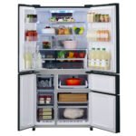 מקרר מקפיא תחתון 5 דלתות SHARP שרפ SJ-FSR920BK