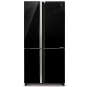 מקרר מקפיא תחתון 4 דלתות SHARP שרפ SJ-FSRN87V-BK
