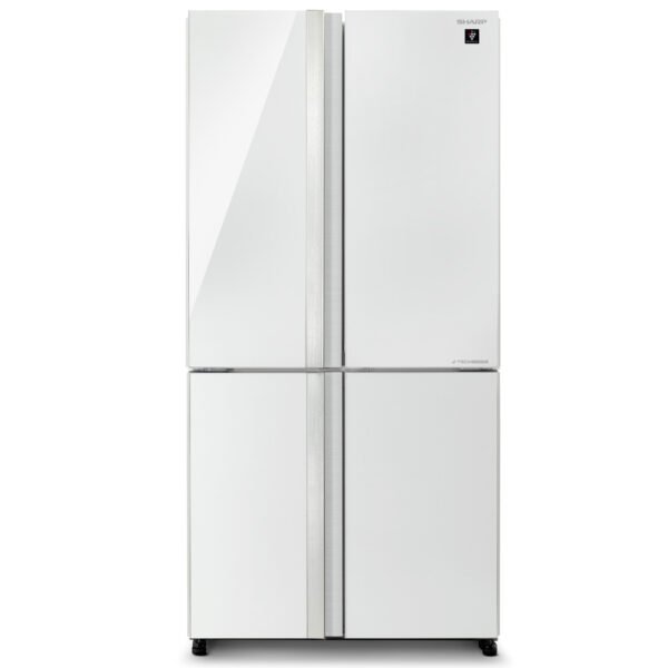 מקרר מקפיא תחתון 4 דלתות SHARP שרפ SJ-FSRN87V-WH