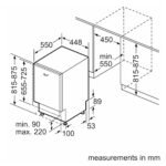 מדיח כלים צר BOSCH בוש SPV2HKX02E