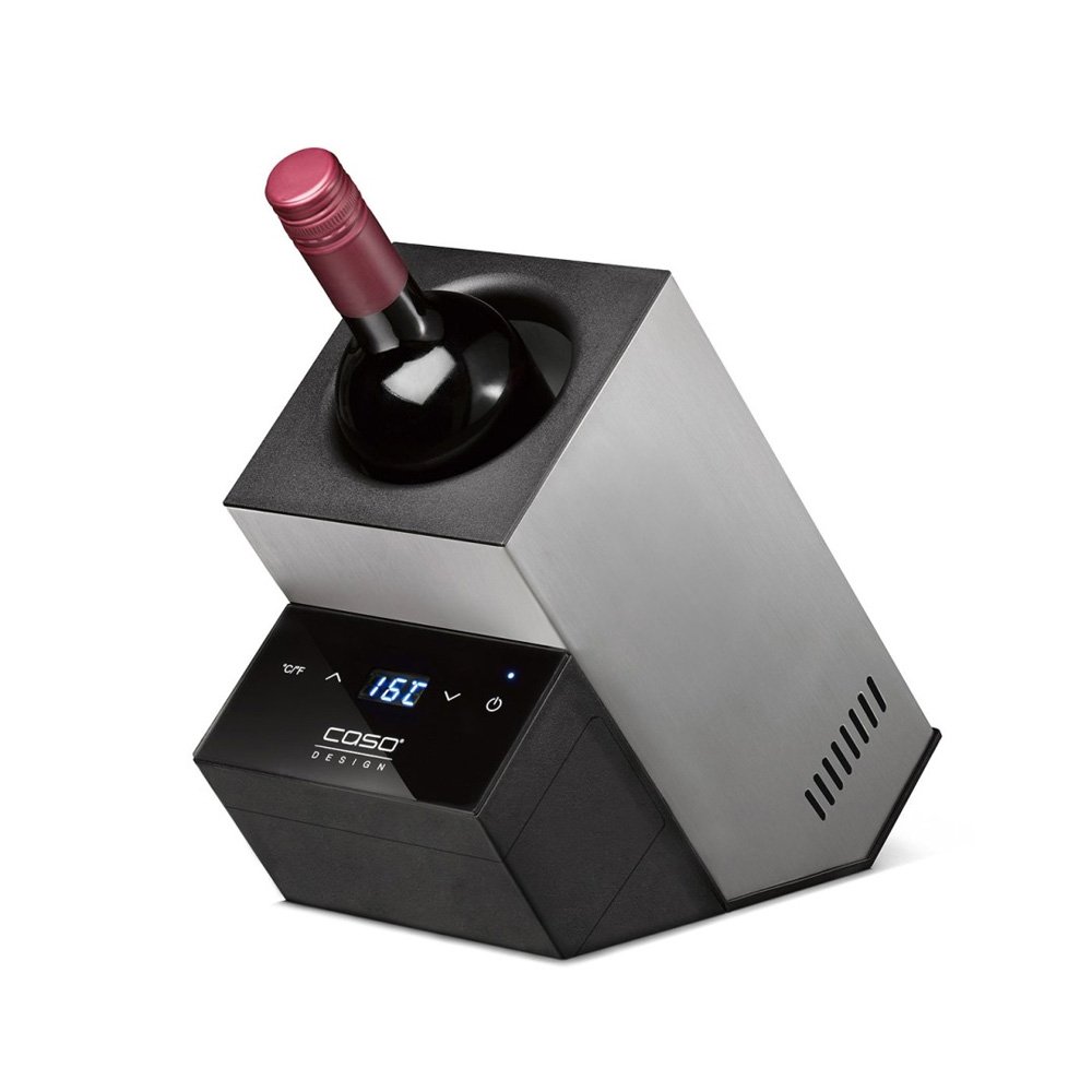 WINE-CASE-DELUXE-INOX מקרר יין CASO קאסו WINE CASE DELUXE INOX