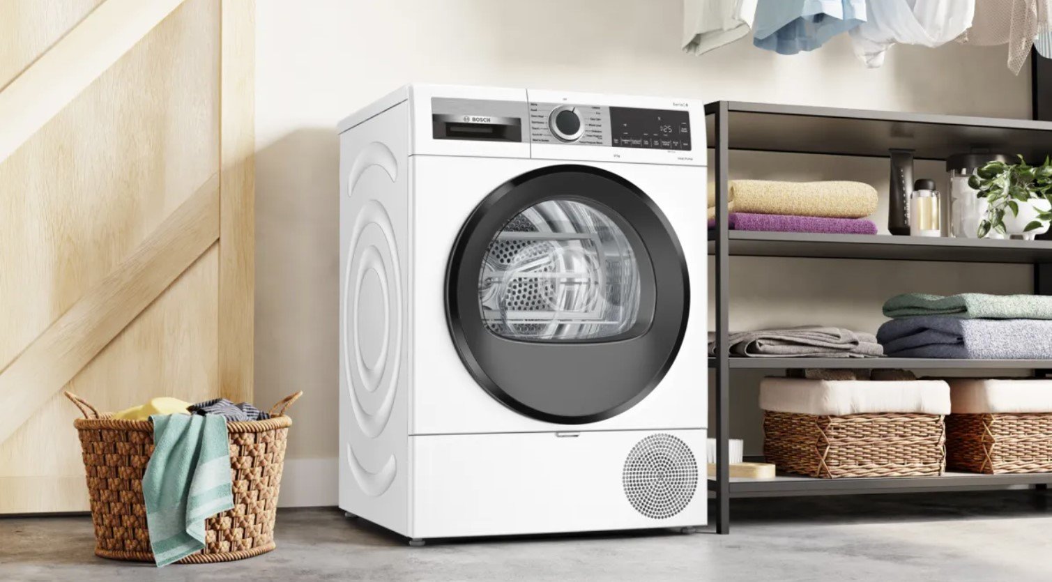 מייבש כביסה פתח חזית BOSCH בוש WQG2429IL