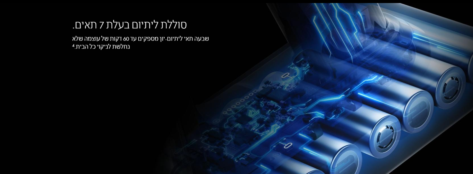 שואב אבק נטען DYSON דייסון V10 KONICAL
